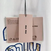 $72.00 USD MIU MIU T-Shirts Short Sleeved For Unisex #1444456