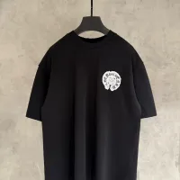 $56.00 USD Chrome Hearts T-Shirts Short Sleeved For Men #1444527