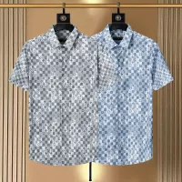 $36.00 USD Louis Vuitton LV Shirts Short Sleeved For Men #1445528