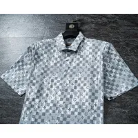 $36.00 USD Louis Vuitton LV Shirts Short Sleeved For Men #1445529