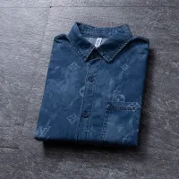 $39.00 USD Louis Vuitton LV Shirts Short Sleeved For Men #1445532
