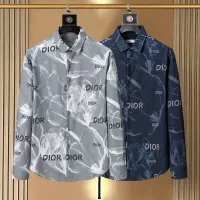 $38.00 USD Christian Dior Shirts Long Sleeved For Men #1445539