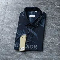 $38.00 USD Christian Dior Shirts Long Sleeved For Men #1445540