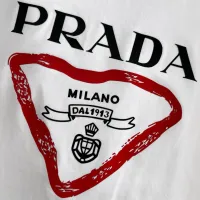 $40.00 USD Prada T-Shirts Short Sleeved For Men #1445543