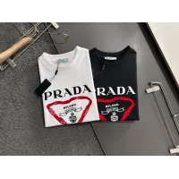 $40.00 USD Prada T-Shirts Short Sleeved For Men #1445544