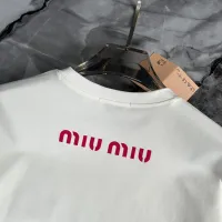 $40.00 USD MIU MIU T-Shirts Short Sleeved For Men #1445623