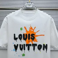 $40.00 USD Louis Vuitton LV T-Shirts Short Sleeved For Men #1445637