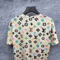 $45.00 USD Louis Vuitton LV T-Shirts Short Sleeved For Men #1446004