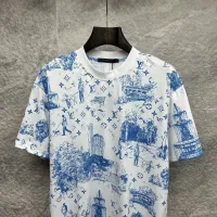 $45.00 USD Louis Vuitton LV T-Shirts Short Sleeved For Men #1446005