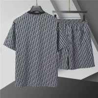 $48.00 USD Christian Dior Tracksuits Short Sleeved For Men #1446707