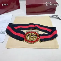 $48.00 USD Gucci AAA Quality Belts In Black For Women #1446914