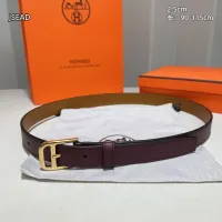 $56.00 USD Hermes AAA Quality Belts For Women #1447036