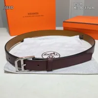 $56.00 USD Hermes AAA Quality Belts For Women #1447037