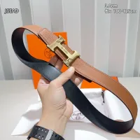 $56.00 USD Hermes AAA Quality Belts For Men #1447065