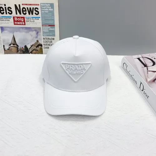 Prada Caps #1447369 $25.00 USD, Wholesale Replica Prada Caps