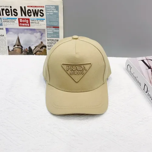 Prada Caps #1447370 $25.00 USD, Wholesale Replica Prada Caps