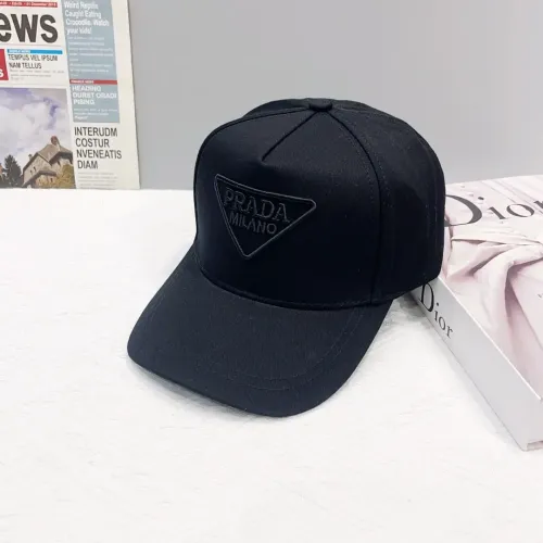Prada Caps #1447371 $25.00 USD, Wholesale Replica Prada Caps