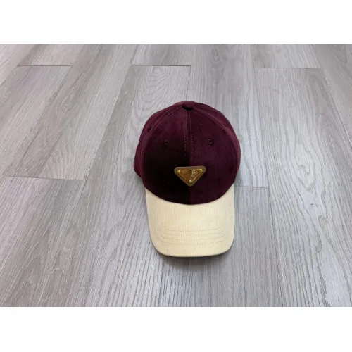 Prada Caps #1447376 $25.00 USD, Wholesale Replica Prada Caps