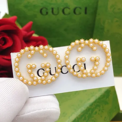 Gucci Earrings For Women #1447409 $27.00 USD, Wholesale Replica Gucci Earrings