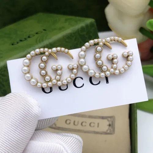Gucci Earrings For Women #1447410 $27.00 USD, Wholesale Replica Gucci Earrings