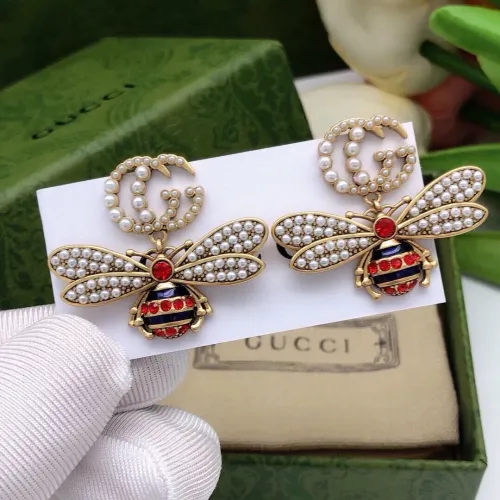 Gucci Earrings For Women #1447428 $29.00 USD, Wholesale Replica Gucci Earrings