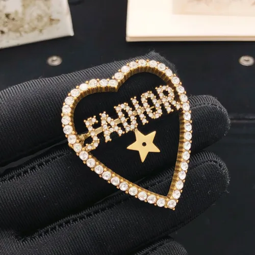 Christian Dior Brooches For Women #1447819 $27.00 USD, Wholesale Replica Christian Dior Brooches
