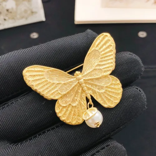 Christian Dior Brooches For Women #1447821 $27.00 USD, Wholesale Replica Christian Dior Brooches
