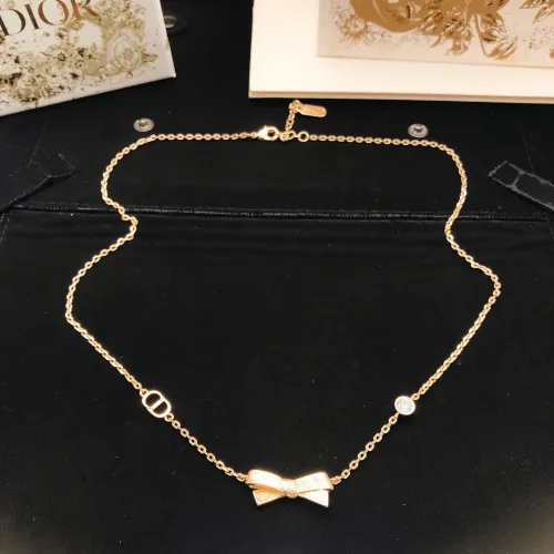 Christian Dior Necklaces For Women #1447896 $25.00 USD, Wholesale Replica Christian Dior Necklaces