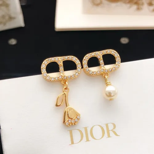Christian Dior Earrings For Women #1447951 $27.00 USD, Wholesale Replica Christian Dior Earrings