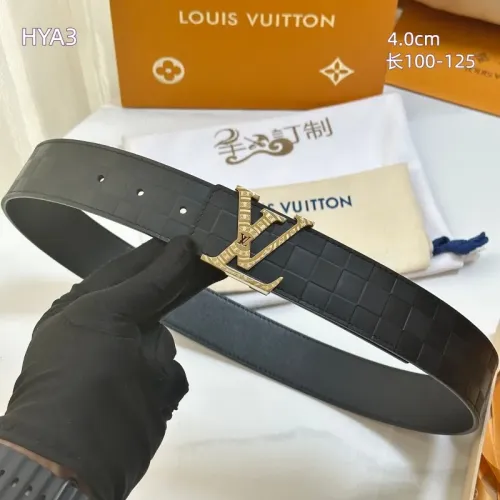 Louis Vuitton AAA Quality Belts For Men #1447972 $52.00 USD, Wholesale Replica Louis Vuitton AAA Quality Belts