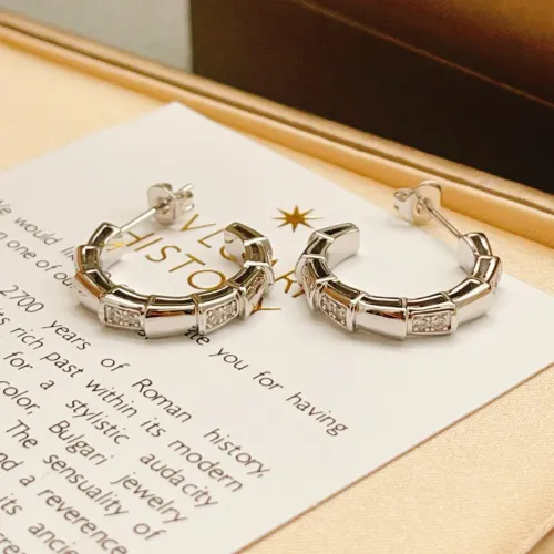 Bvlgari Earrings For Women #1448077 $32.00 USD, Wholesale Replica Bvlgari Earrings