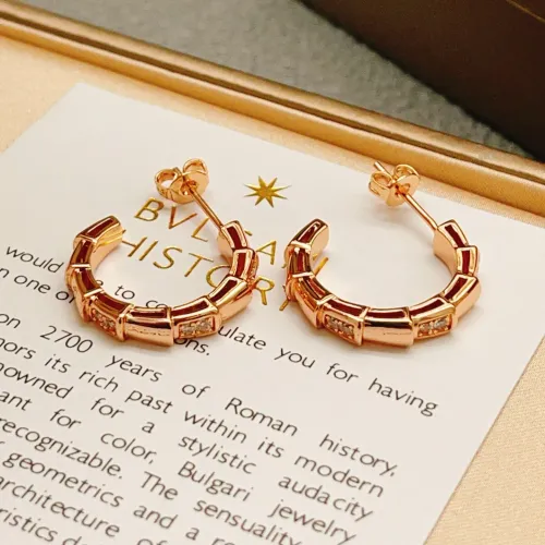 Bvlgari Earrings For Women #1448078 $32.00 USD, Wholesale Replica Bvlgari Earrings