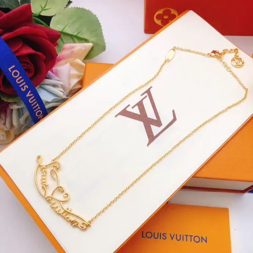 Louis Vuitton Necklaces #1448172 $32.00 USD, Wholesale Replica Louis Vuitton Necklaces