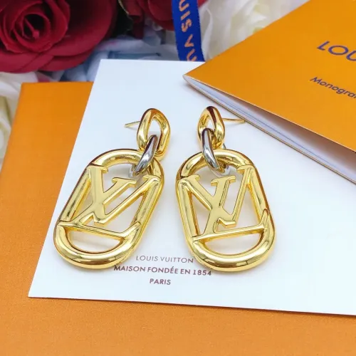 Louis Vuitton Earrings For Women #1448193 $32.00 USD, Wholesale Replica Louis Vuitton Earrings