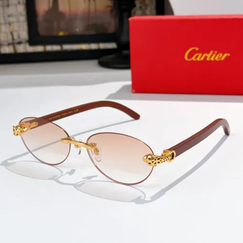 Cartier AAA Quality Sunglassess #1448300 $60.00 USD, Wholesale Replica Cartier AAA Quality Sunglassess