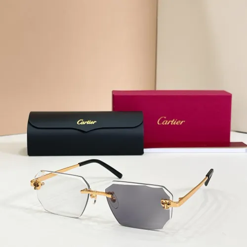 Cartier AAA Quality Sunglassess #1448326 $72.00 USD, Wholesale Replica Cartier AAA Quality Sunglassess