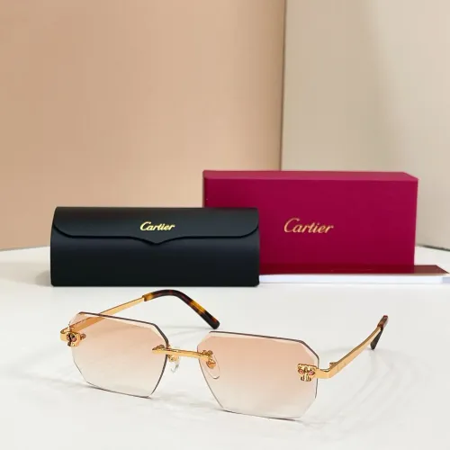 Cartier AAA Quality Sunglassess #1448329 $60.00 USD, Wholesale Replica Cartier AAA Quality Sunglassess