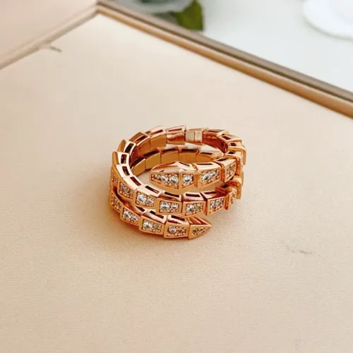 Bvlgari Rings In Rose Gold #1448660 $36.00 USD, Wholesale Replica Bvlgari Rings