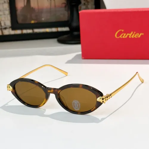 Cartier AAA Quality Sunglassess #1448762