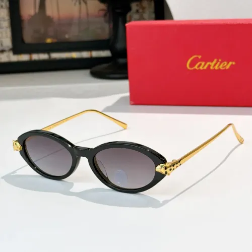 Cartier AAA Quality Sunglassess #1448763 $60.00 USD, Wholesale Replica Cartier AAA Quality Sunglassess