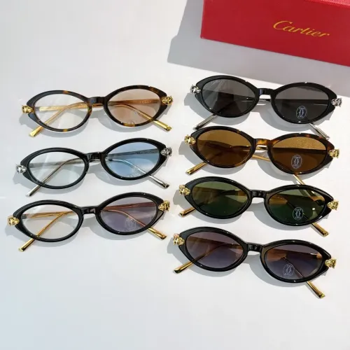 Replica Cartier AAA Quality Sunglassess #1448763 $60.00 USD for Wholesale