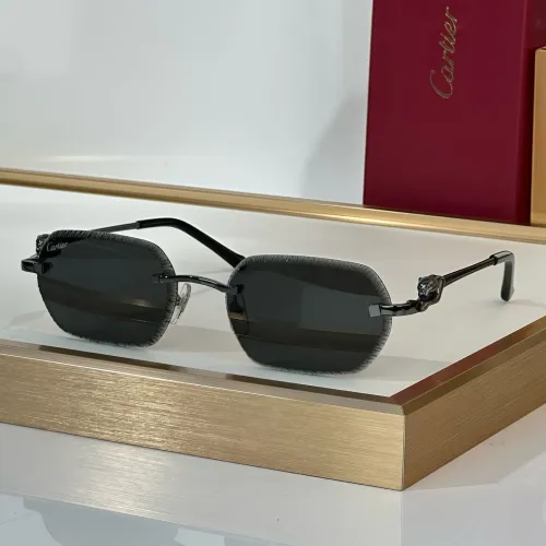 Cartier AAA Quality Sunglassess #1448774 $80.00 USD, Wholesale Replica Cartier AAA Quality Sunglassess