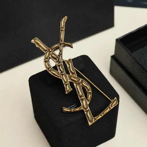 Yves Saint Laurent Brooches For Women #1448864 $27.00 USD, Wholesale Replica Yves Saint Laurent Brooches