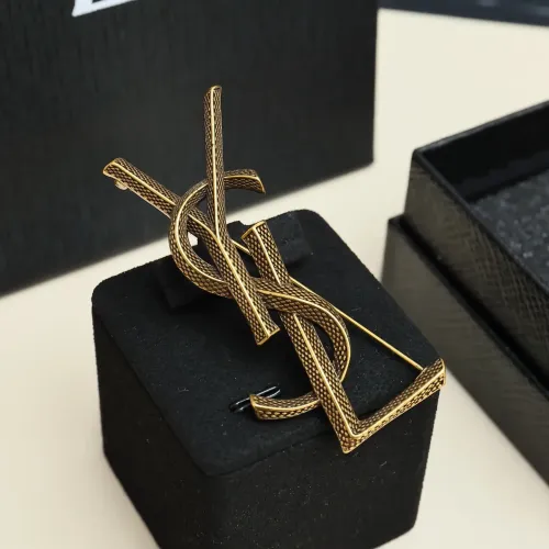 Yves Saint Laurent Brooches For Women #1448865 $25.00 USD, Wholesale Replica Yves Saint Laurent Brooches