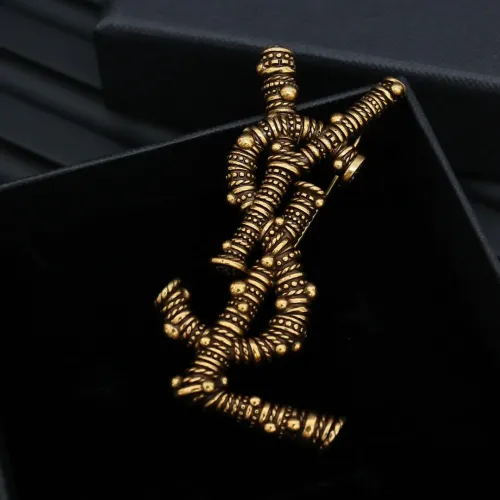 Yves Saint Laurent Brooches For Women #1448866 $27.00 USD, Wholesale Replica Yves Saint Laurent Brooches