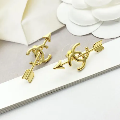 Replica Chanel Earrings For Women #1448890 $29.00 USD for Wholesale