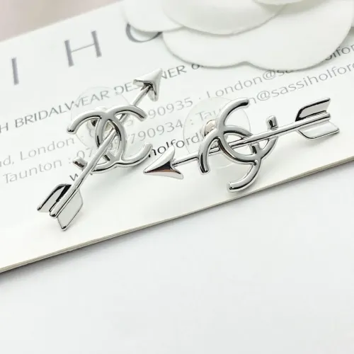 Replica Chanel Earrings For Women #1448891 $29.00 USD for Wholesale