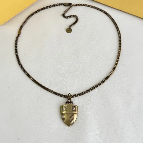 Fendi Necklaces #1448915 $42.00 USD, Wholesale Replica Fendi Necklaces