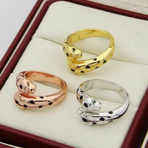 Replica Cartier Rings In Rose Gold #1448919 $27.00 USD for Wholesale