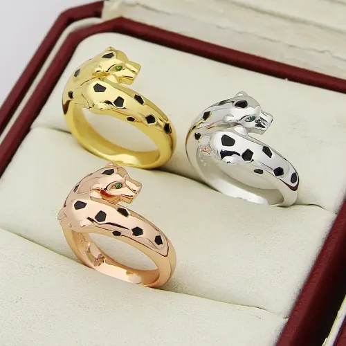 Replica Cartier Rings In Rose Gold #1448919 $27.00 USD for Wholesale